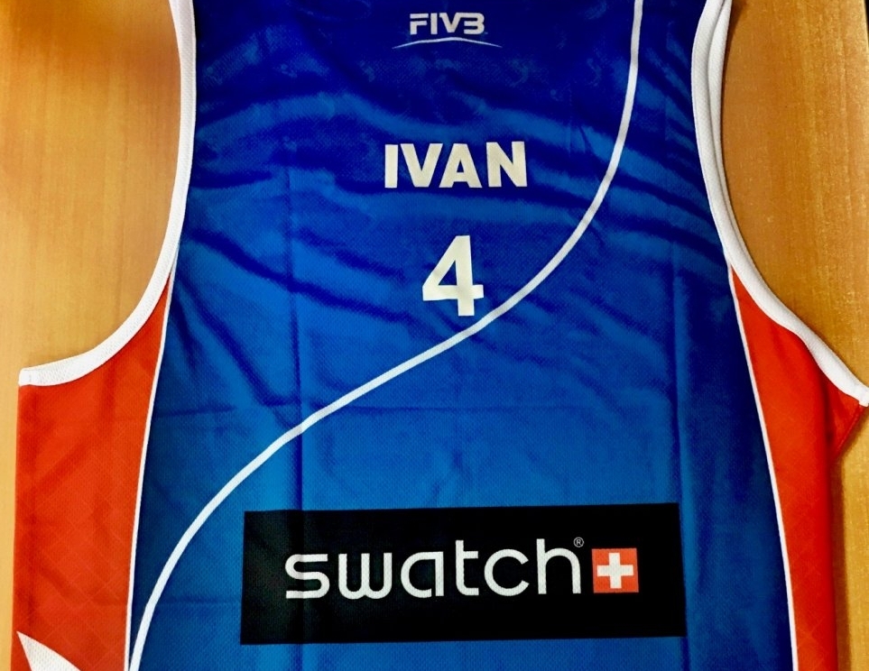 Ivan's shirt for the tournament has already been printed. Photo: Swatch Major Series